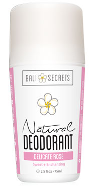 Natural Deodorant • Delicate Rose