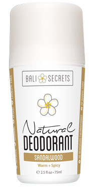 Natural Deodorant • Sandalwood